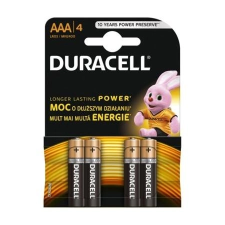 Bateria LR3 4szt Blister AAA Duracell